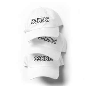 33KNG Embroidered Hat – Fund the 33kng Studio