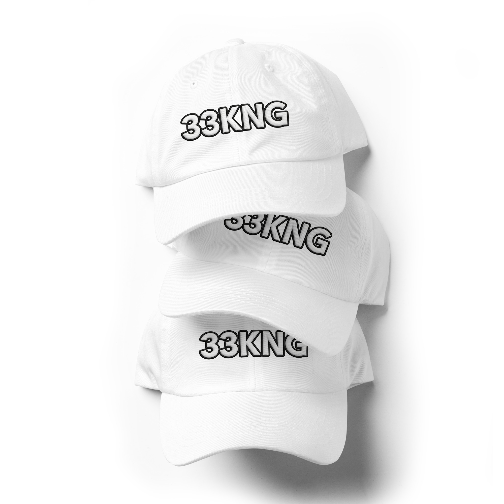33KNG Embroidered Hat – Fund the 33kng Studio