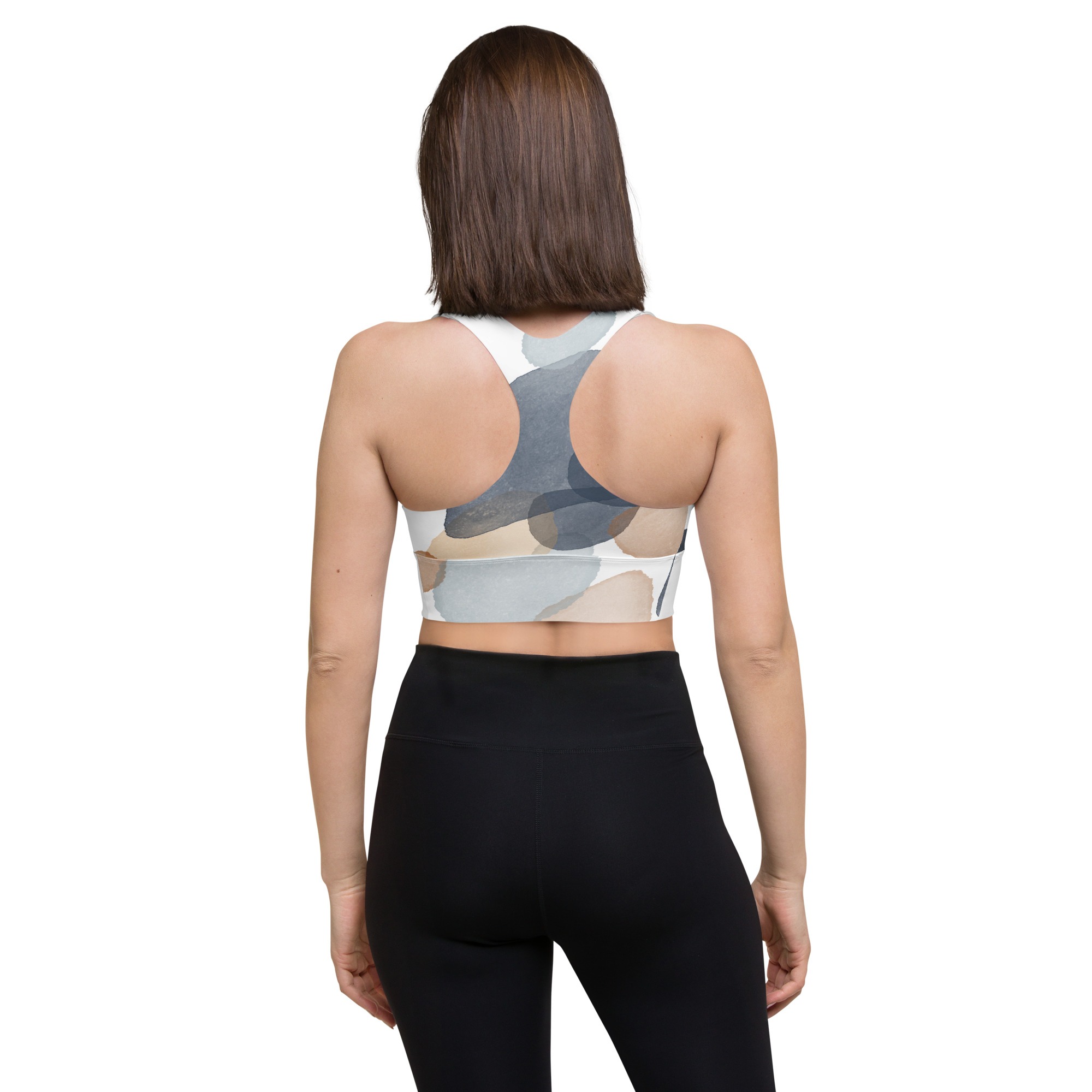 Recycled Longline Sports Bra - Image 4