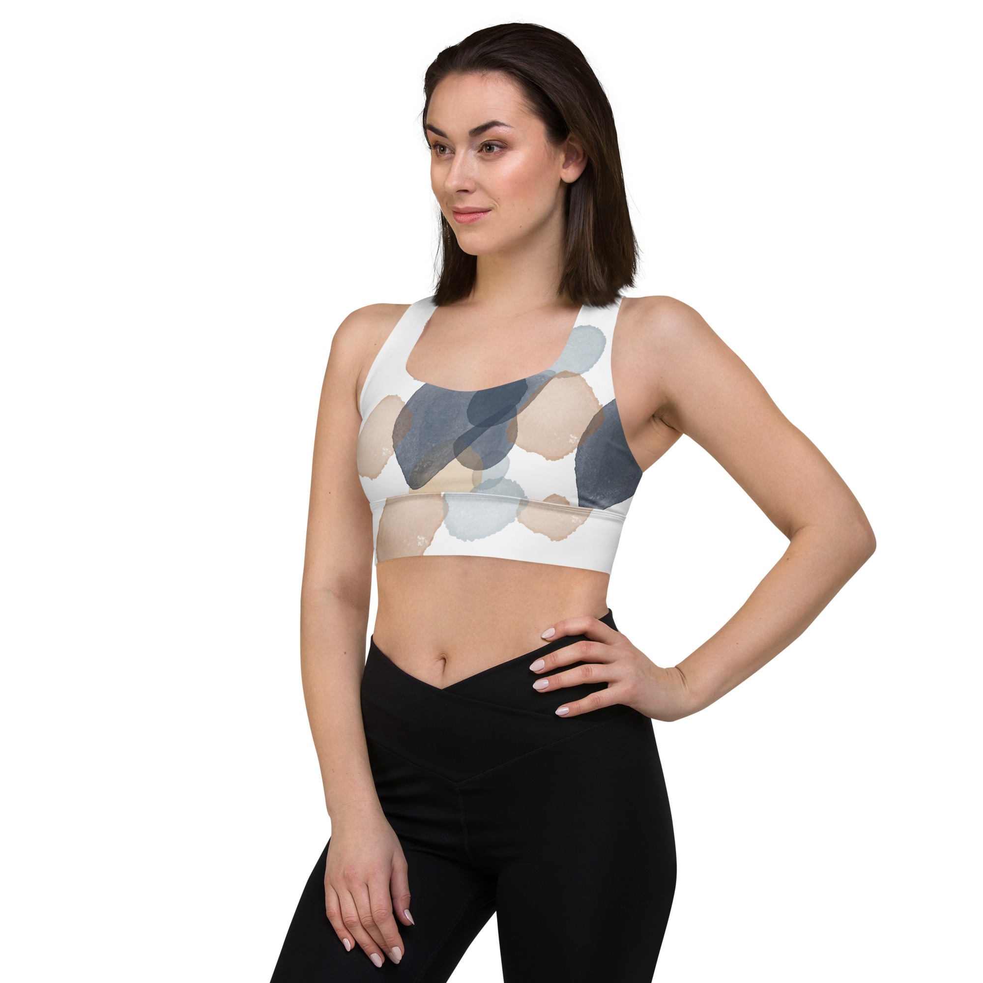 Recycled Longline Sports Bra - Image 3