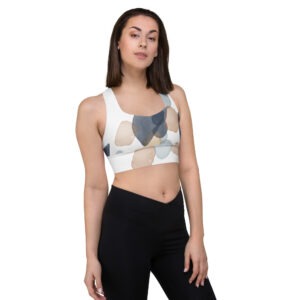 Recycled Longline Sports Bra