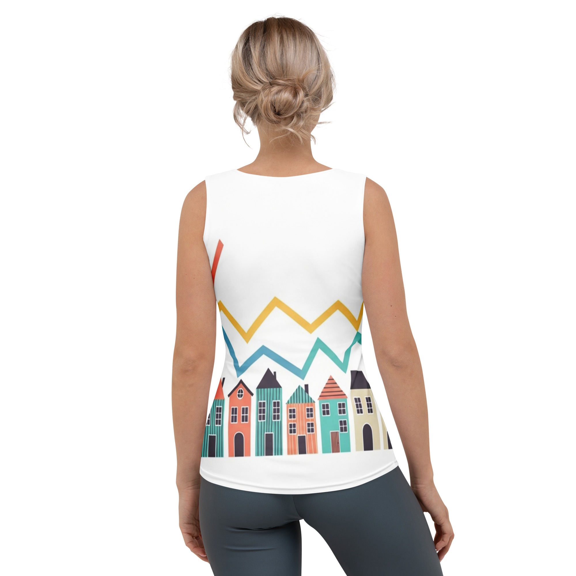 Sublimation Cut & Sew Tank Top - Image 3