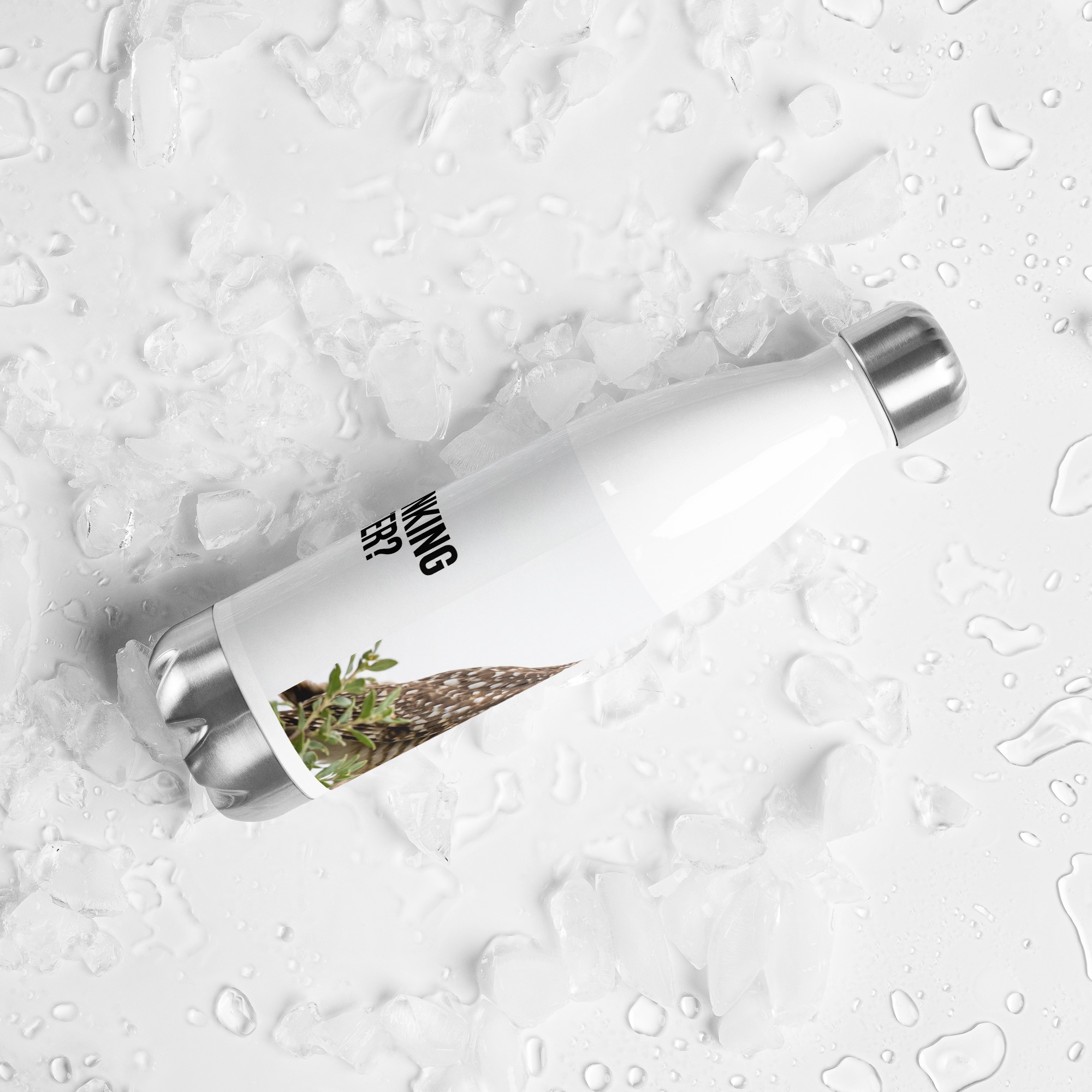 Stainless steel water bottle - Image 2