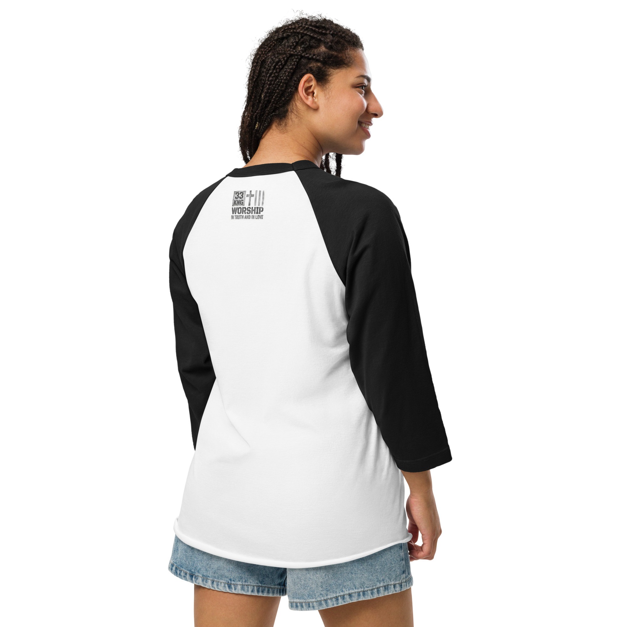 3/4 sleeve raglan shirt - Image 3