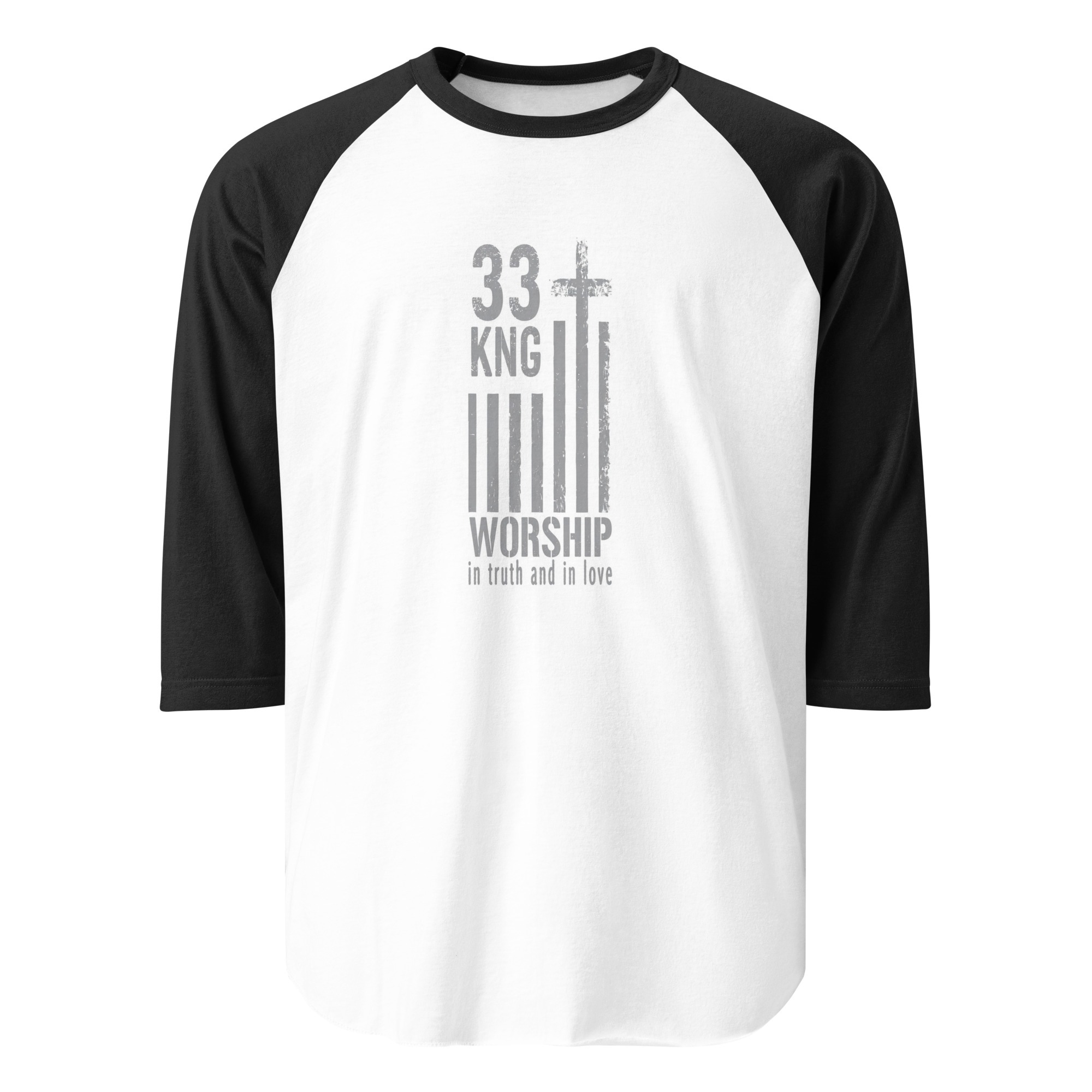 3/4 sleeve raglan shirt - Image 2