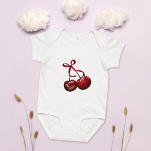Baby jersey bodysuit