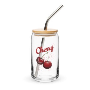 Can-shaped glass